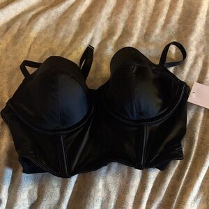 Auden Black Bustier Bra